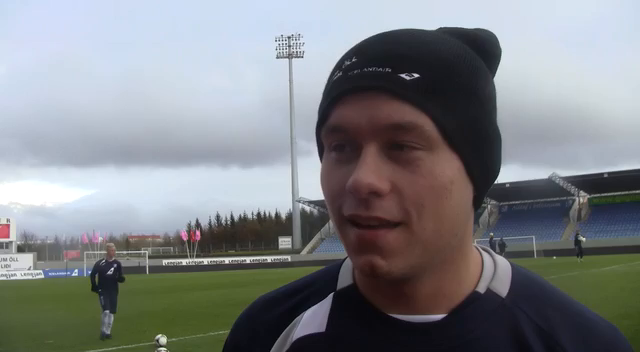 Sverrir Ingi: Kannski halda þeir að þetta sé „walk in the park“