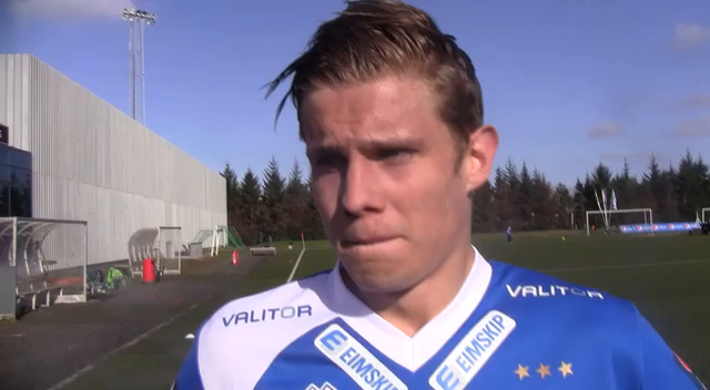 Arnþór Ari: Átti að skora fleiri