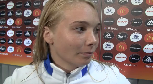 <b>EM kvenna</b> - Margrét Lára: Ég er vélmenni