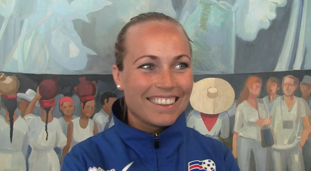 <b>EM kvenna</b> - Dóra María: Vonandi opinn leikur