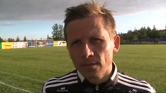 Atli Viðar: Okkur líður vel á toppnum