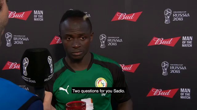 Maður leiksins - Japan-Senegal: Sadio Mane