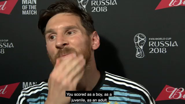 Maður leiksins - Nígeria-Argentína: Lionel Messi