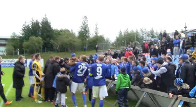 Tryggvi í fögnuðinum: Ég átti að reyna að redda þessu