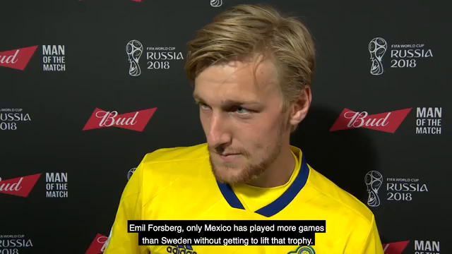 Maður leiksins - Svíþjóð-Sviss: Emil Forsberg