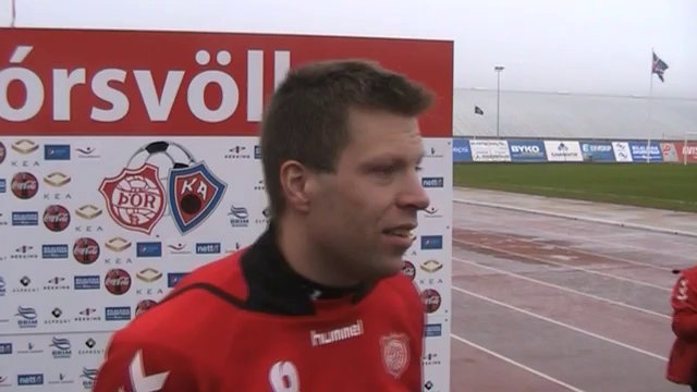 Jóhann Þórhallsson: Ég bjóst ekki við að byrja