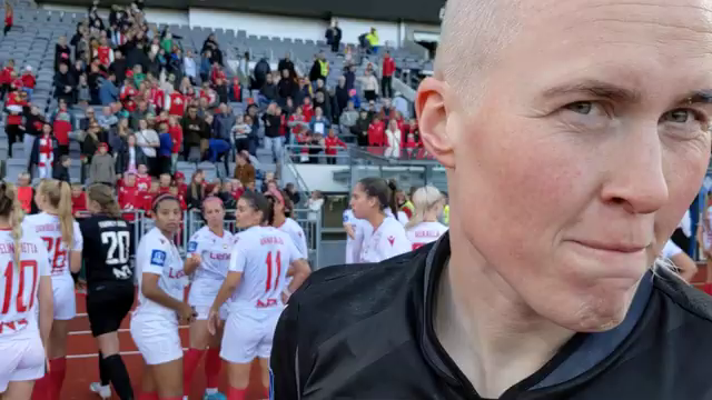 Sandra hélt sér á tánum - „Ég er orðin vön þessu"