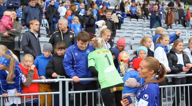 Sandra: Heiður að taka þátt í þessu fyrir klúbbinn