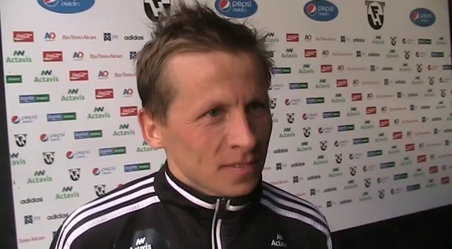 Atli Viðar: Neita því ekki að ég hefði átt að fá eitt víti