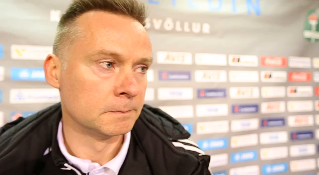 Heimir Guðjóns: Robbi varð þess valdandi að við fengum 3 stig