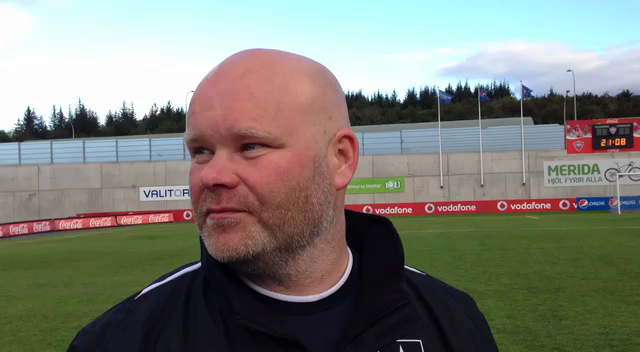 Láki: Erum í góðri stöðu í dag og fögnum því