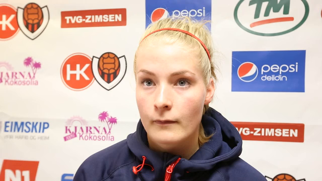 Laufey: Hann var óvenju rólegur í dag