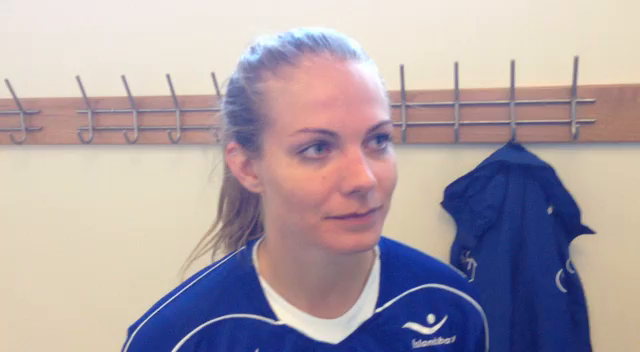 Harpa Þorsteinsdóttir: Svolítið slap in the face