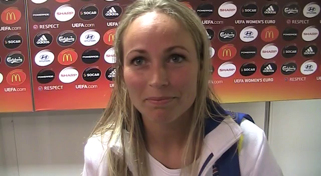 <b>EM kvenna - </b>Dóra María: Var með augun á klukkunni