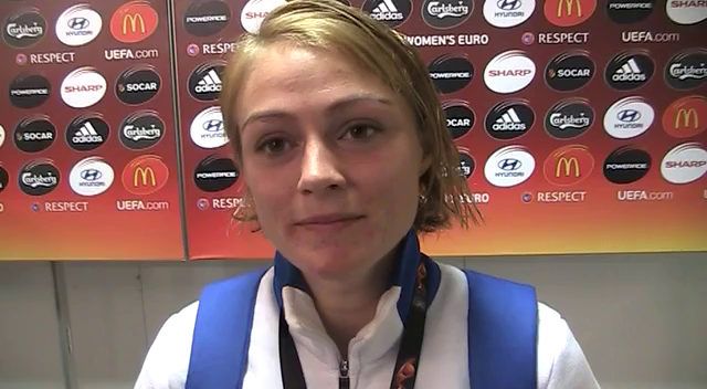 <b>EM kvenna - </b>Sif Atladóttir: Guð blessi litla SigurWin
