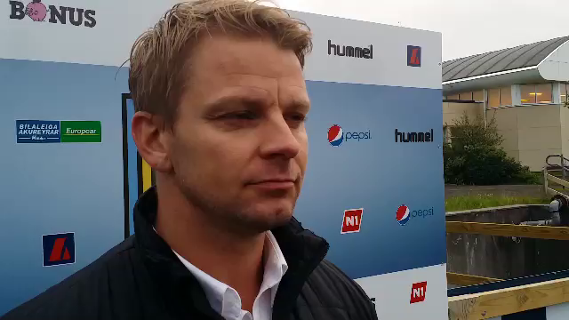 Ágúst Gylfason: Skitum algjörlega í buxurnar í seinni hálfleik