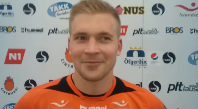 Kristján Hauks: Hrikalega gaman að spila 