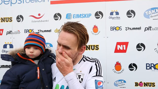 Davíð Þór:  Ég var ekki að biðja um rautt spjald