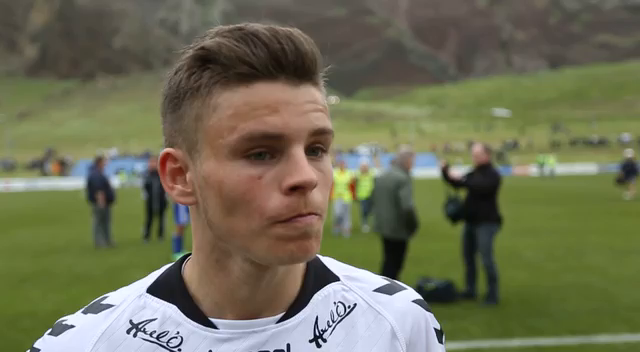 Eiður Aron: Það gengur ekki að skora bara eitt mark í leik