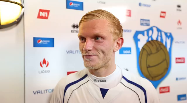 Björn Pálsson: Betra fyrir þá að ég skoraði