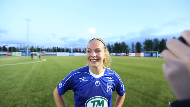 Harpa: Svo stolt af því að vera í þessu liði