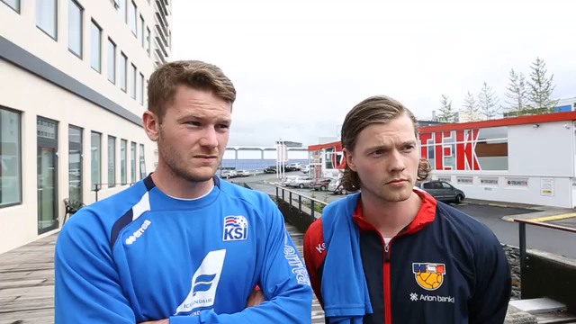 Aron og Arnór: Foreldrarnir styðja okkur mikið