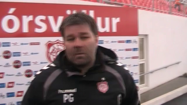 Palli Gísla: Kannski átt að gera þrjár breytingar í fyrri hálfleik
