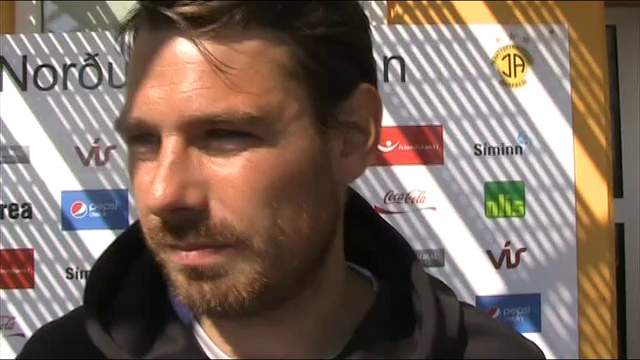 Freyr: Vældu í dómaranum og réðust á hann í hálfleik