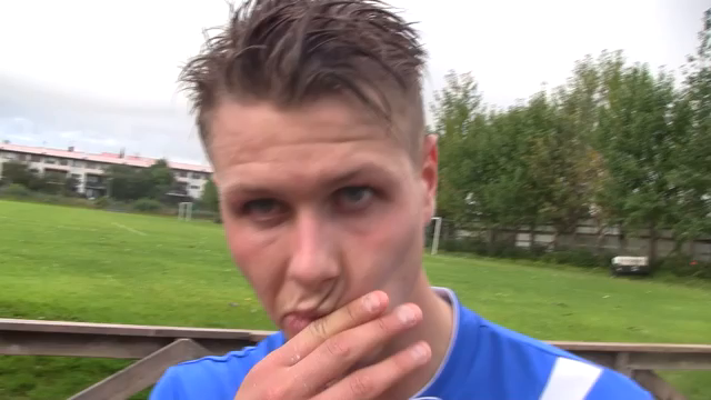 Hólmbert í ísfötuáskorun í viðtali: Ég skora á Gumma
