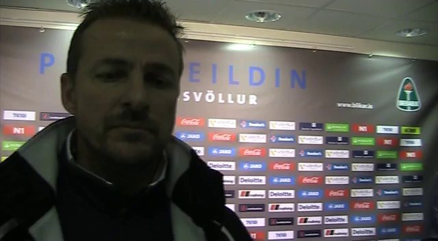 Eyjólfur: Ánægður hvað viljinn var mikill