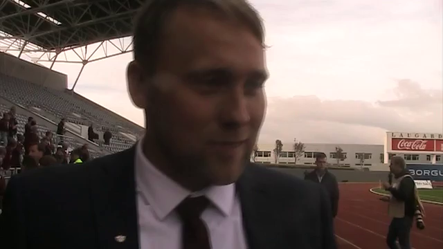 Gunni Borgþórs: Ekki bara sáttur með leikmennina heldur líka með bæjarfélagið