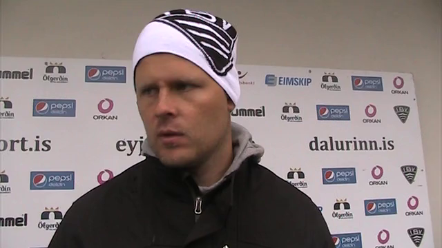 Siggi Raggi: Erum ekki sloppnir við fall