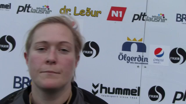Þóra Björg: Spiluðum með tvær úr þriðja flokki