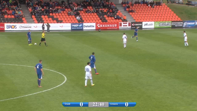 Sjáðu mörkin: Strákarnir í íslenska U21 liðinu skoruðu fjögur