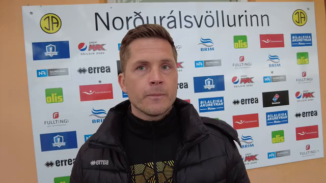 Jói Kalli: Virkilega vel varið hjá Halla