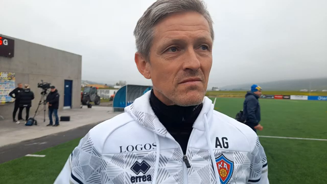 Arnar: Ef þú kemur ekki boltanum í netið þá telur það ekki